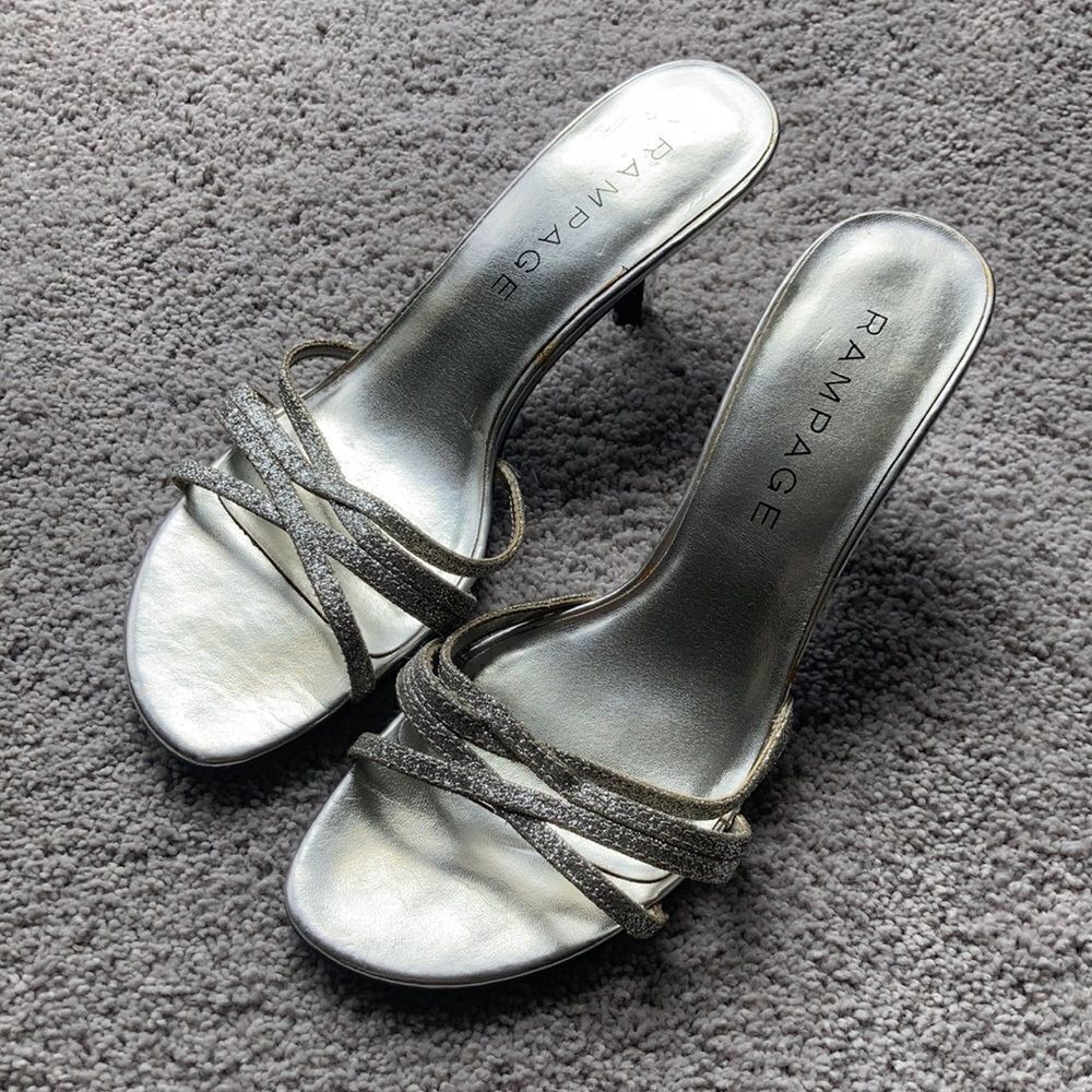 Silver heels 